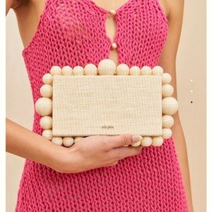 Brand new with tags. Cult Gaia clutch